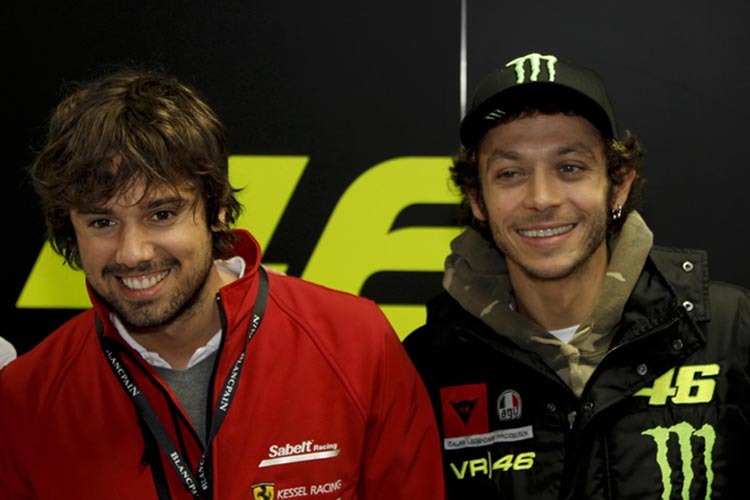 Rossi hatte in Monza sichtbar viel Spass