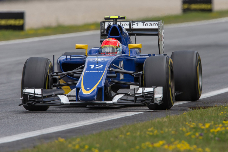 Felipe Nasr wird in knapp vier Wochen nochmals mit dem 2015er Sauber fahren müssen