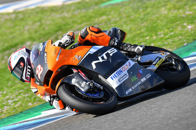Jerez: Jesko Raffin auf der NTS für die Moto2-Saison 2020