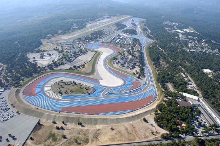 Der Circuit Paul Ricard bei Le Castellet