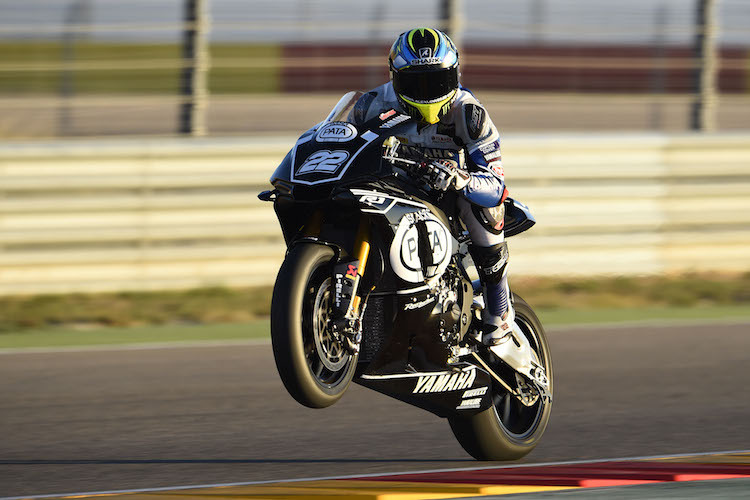 Alex Lowes freundet sich mit der Yamaha R1 immer besser an