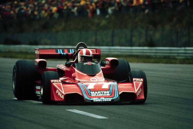 Nürburgring 1976: Rolf Stommelen im Brabham BT45-Alfa Romeo