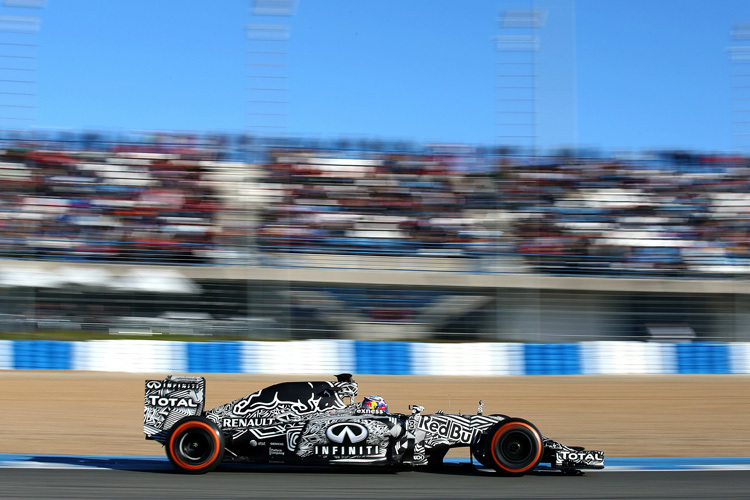 Daniel Ricciardo beim Jerez-Test im Red Bull Racing-Renault