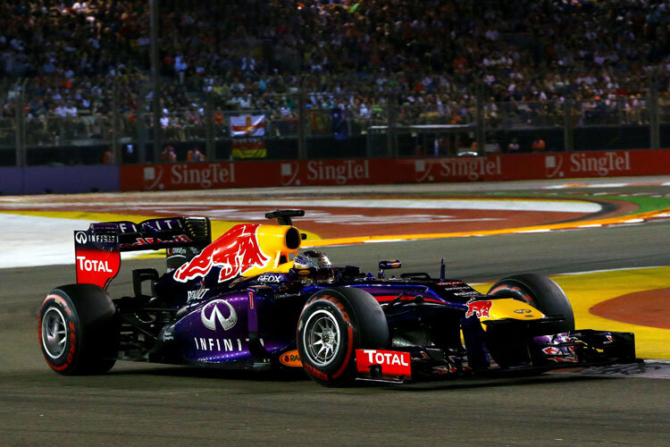 Sebastian Vettels Renner besteht zum größten Teil aus Karbonfaser