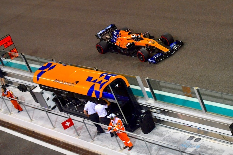 McLaren 2019 in Abu Dhabi