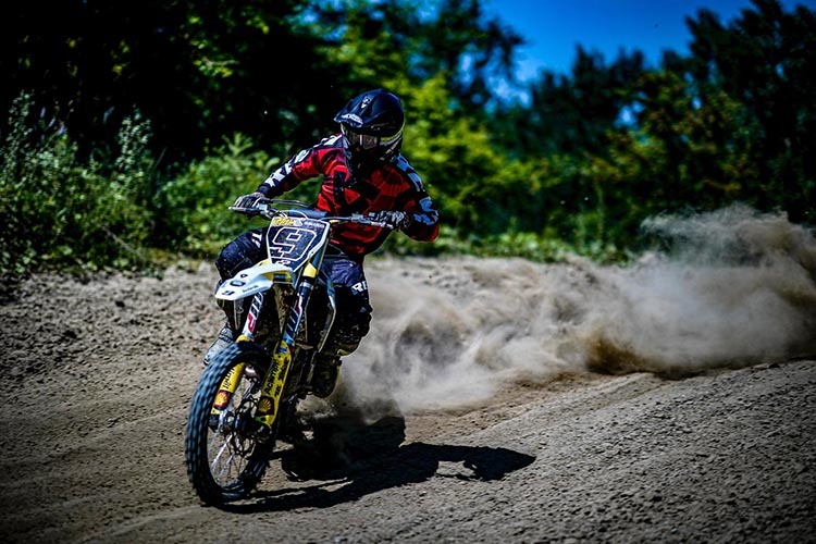 Danilo Petrucci: Gestern beim Motocross-Training mit Top-Material aus Österreich