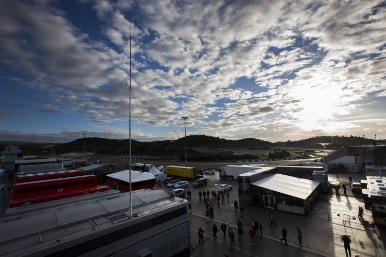 Willkommen zum F1-Test in Jerez