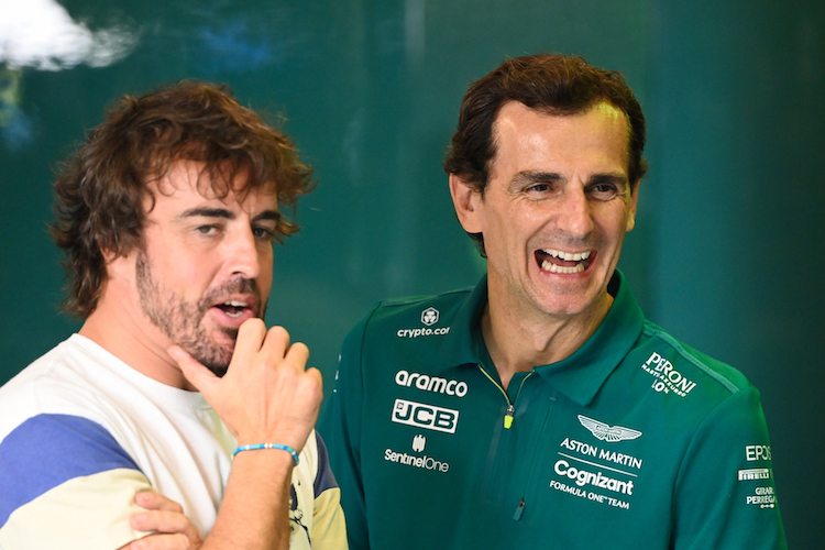 Fernando Alonso und Pedro de la Rosa