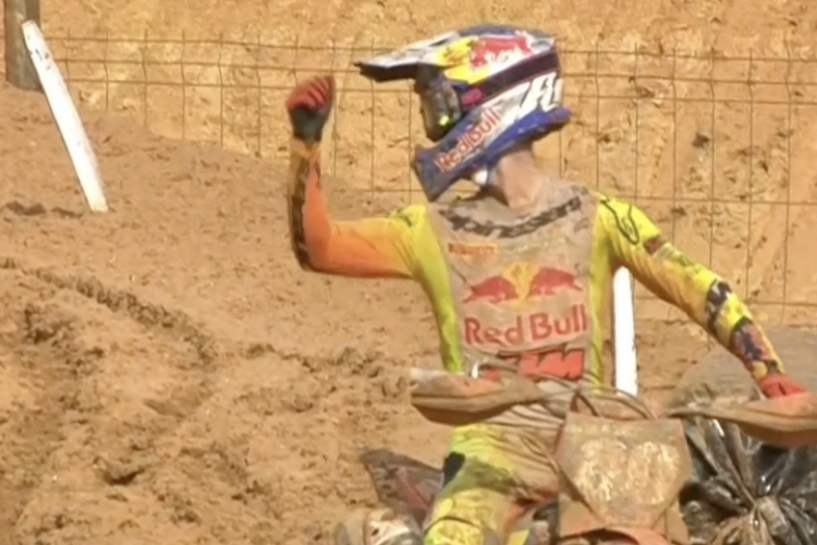 Andrea Adamo gewann das MX2 Qualifikationsrennen in Agueda