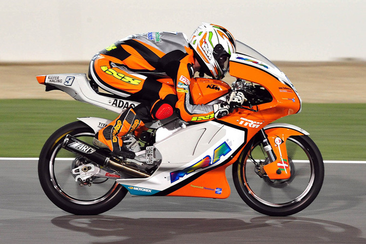 Toni Finsterbusch auf der Kalex-KTM in Katar