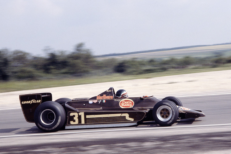 Hector Rebaque 1979 im privaten Lotus