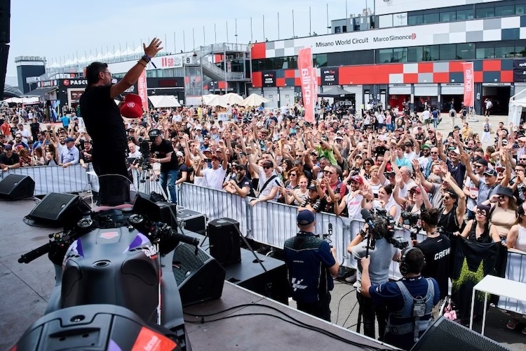 Am 1. Juni feiert Aprilia in Misano – mit MotoGP-Champion Jorge Martin