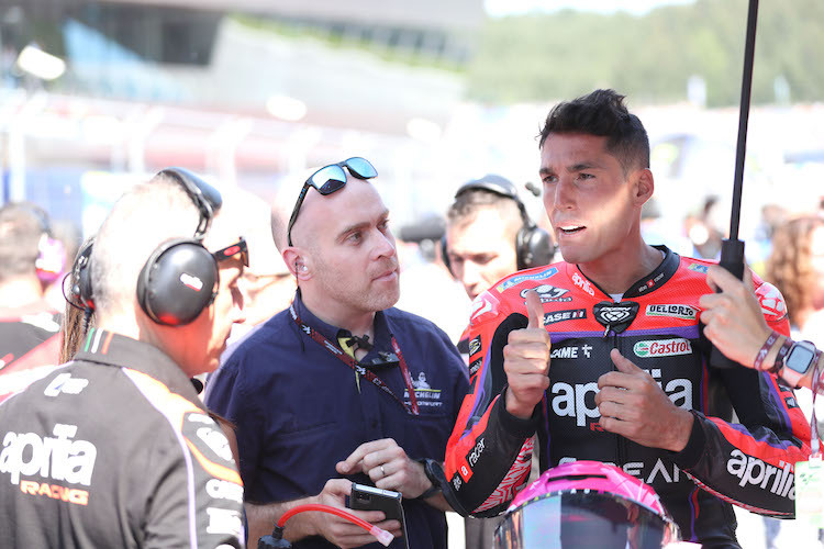 Aleix Espargaró traf beim MotoGP-Sprint in Österreich die falsche Reifenwahl