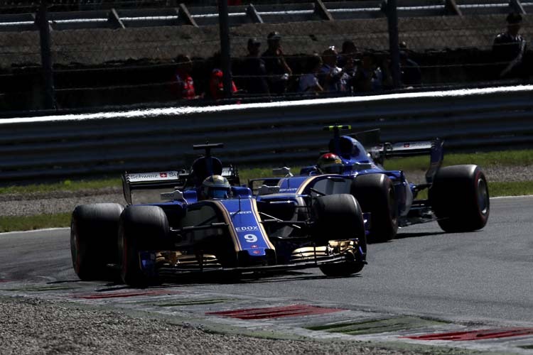 Die Sauber-Renner sammelten auch in Monza keine Punkte