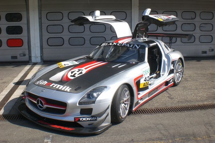 Der Mercedes SLS AMG GT3 von Seyffarth Motorsport