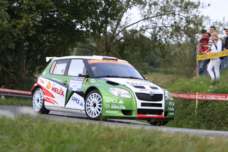 Kopecky gewann 2009 die Asturien-Rallye