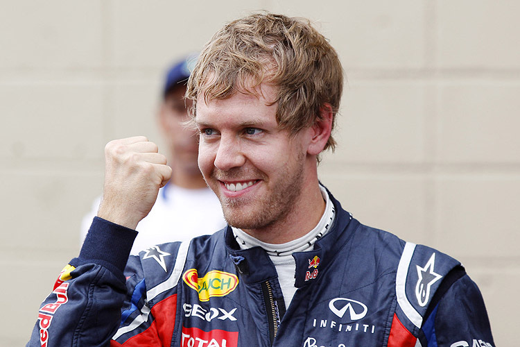 Vettel lieferte wieder pünktlich das Maximum