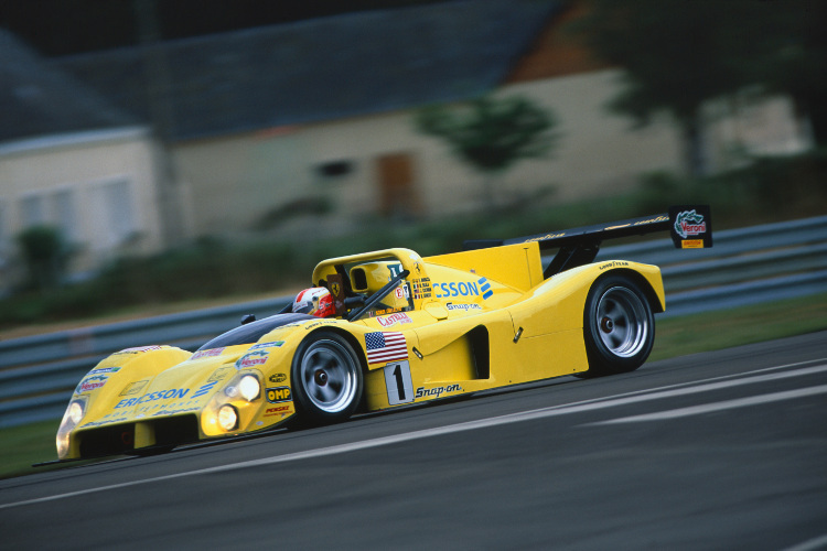 Der Ferrari 333SP von Euromotorsport Racing bei den 24h von Le Mans 1995