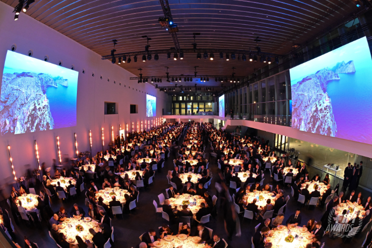 Das glamouröse Gala-Dinner