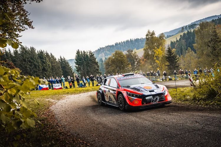 Ott Tänak (Hyundai) gewann im Vorjahr die Asphalt-Rallye im Dreiländereck