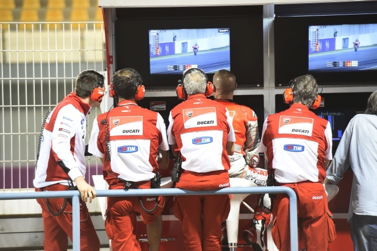 Das Team von Ducati
