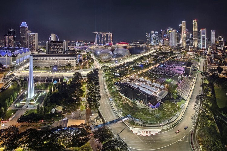 Singapur war der erste Nacht-GP