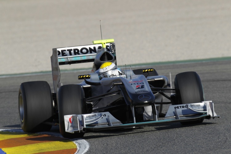 Rosberg im Mercedes