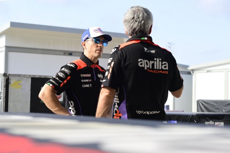 Selbstbewusst: Aprilia-Werksfahrer Maverick «Top Gun» Vinales