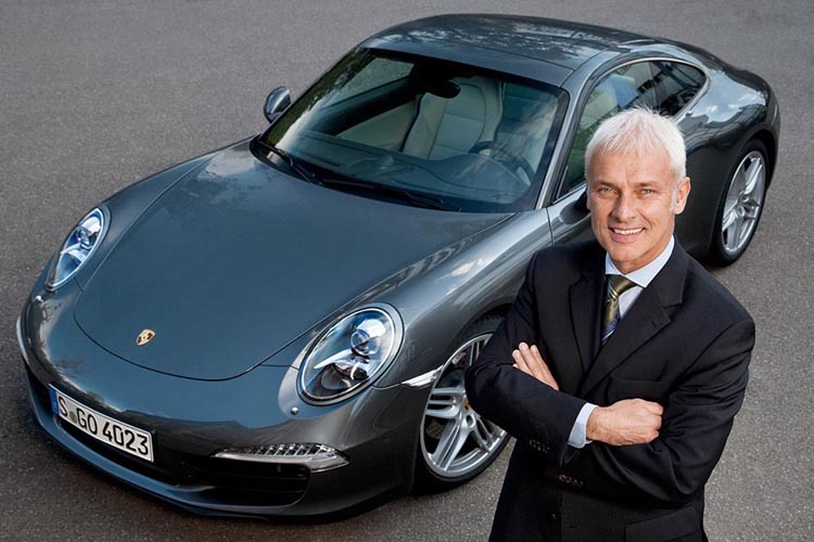 Matthias Müller geht bei Porsche in eine zweite Amtszeit