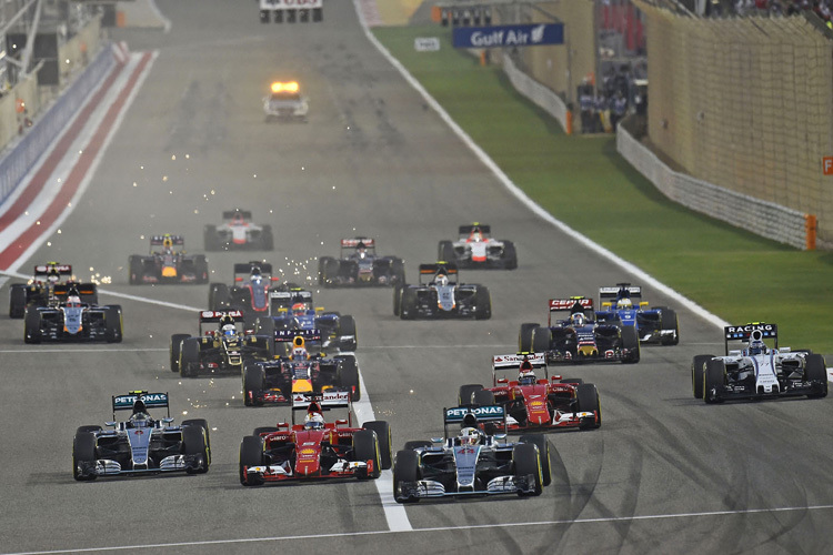 Start zu einem Grand Prix: die Fahrer sollen wieder alleine die Kontrolle haben