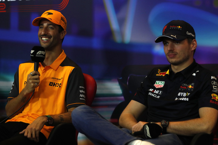 Wieder Teamkollegen: Max Verstappen und Daniel Ricciardo