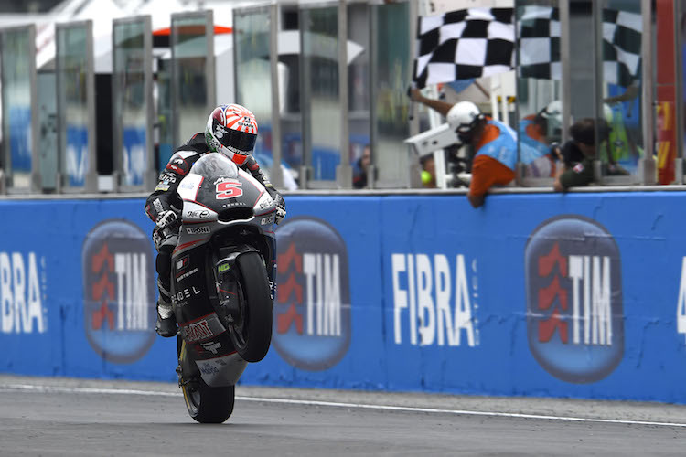 Johann Zarco gewinnt das Moto2-Rennen