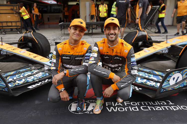 Norris und Ricciardo