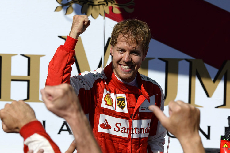 In Ungarn feierte Sebastian Vettel seinen zweiten Saisonsieg