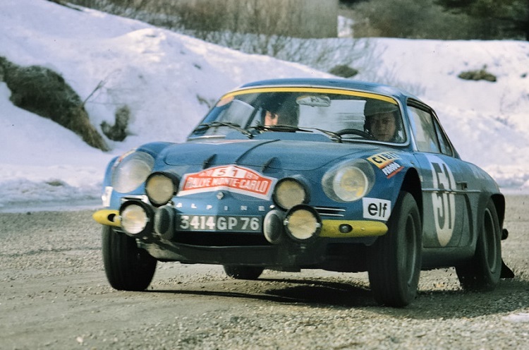 Jean-Luc Therrier Alpine A110 Rallye Monte Carlo 1970