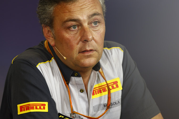 Mario Isola, Leiter Automobilsport bei Pirelli