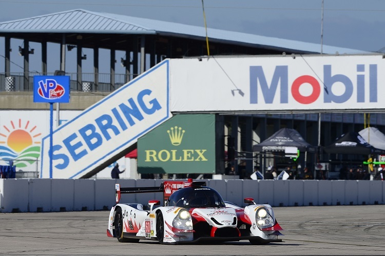 Ganz vorne in Sebring: Der Ligier von MSR