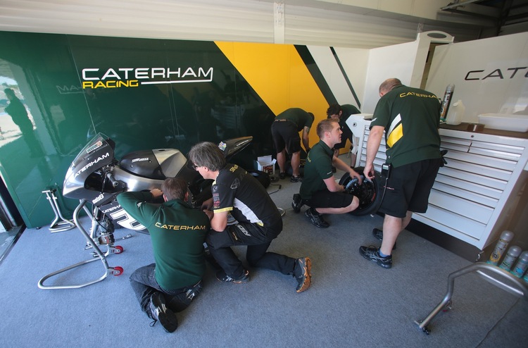 Das neue Moto2-Team Caterham Racing