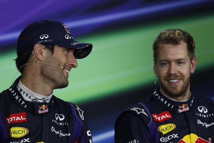 Keine Freunde: Mark Webber und Sebastian Vettel