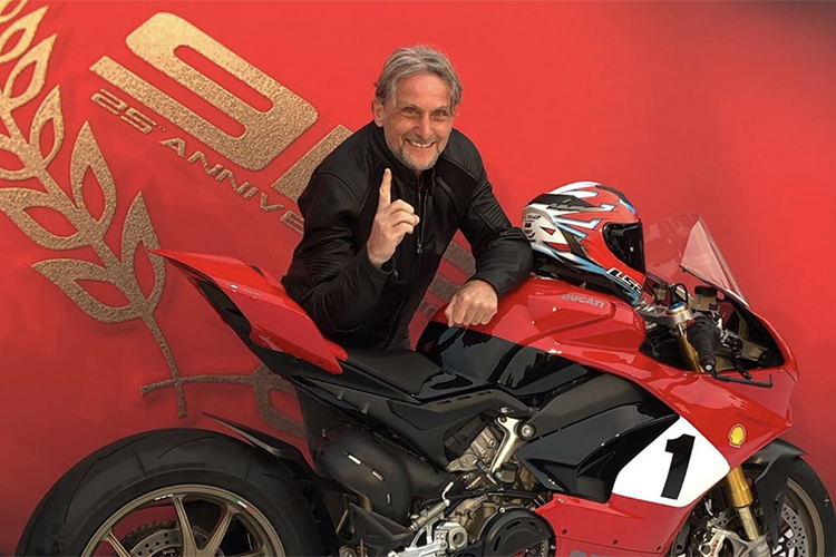 Ducati-Legende Carl Fogarty