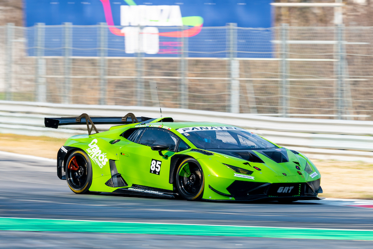 GRT bei Testfahrten mit dem Lamborghini Hurácan GT3 EVO2 in Monza