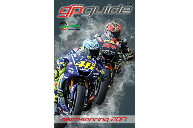 Das Titelblatt des Sachsenring-Grand-Prix-Guide 2017