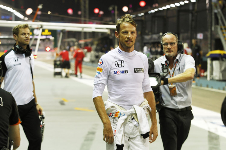 Jenson Button: «Ich hatte massives Untersteuern, als wir auf frische Reifen gewechselt haben»