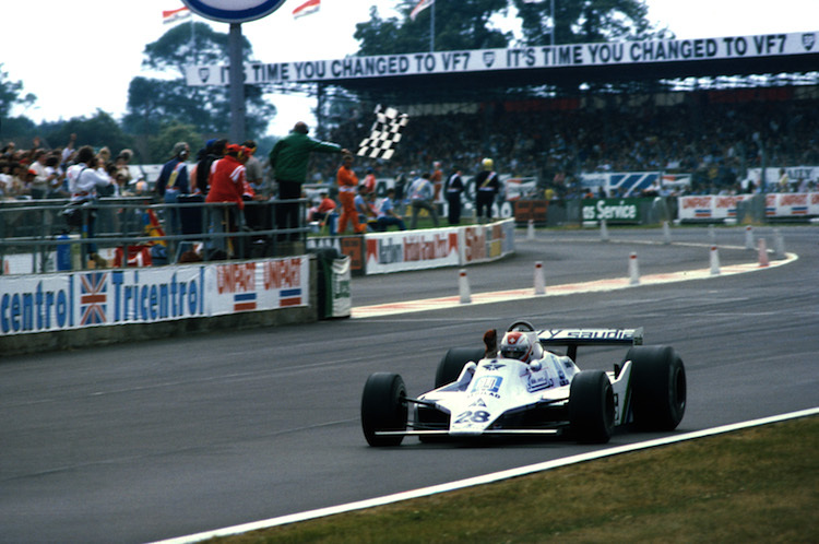 Clay Regazzoni in Silverstone 1979