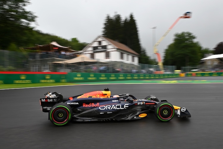 Max Verstappen war im Qualifying auf dem Circuit de Spa-Francorchamps deutlich schneller als die Konkurrenz