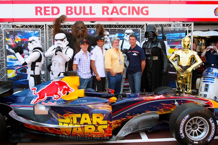 Red Bull Racing in Monaco 2005