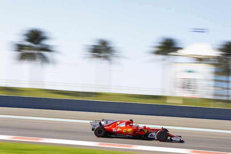 Sebastian Vettel im Ferrari 