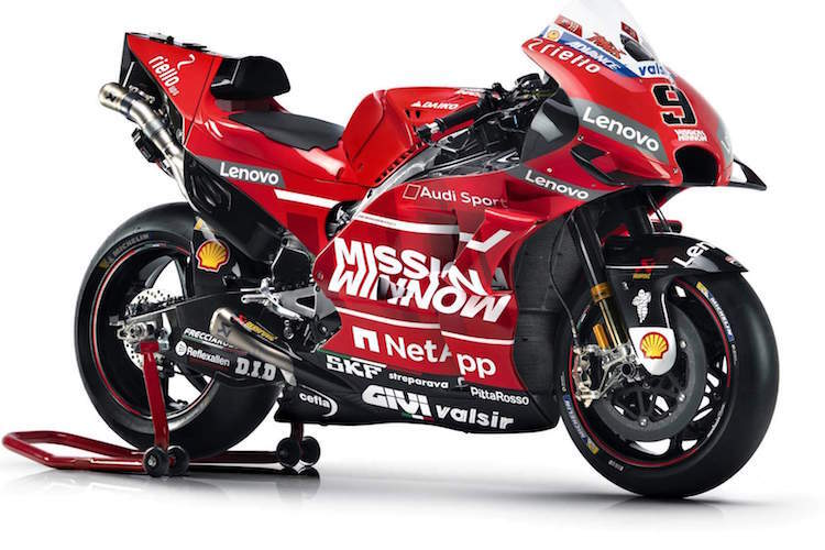 Die 2019er Maschine von Ducati