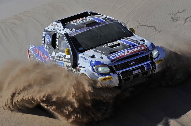 Der Ford Ranger bei der Rallye Dakar