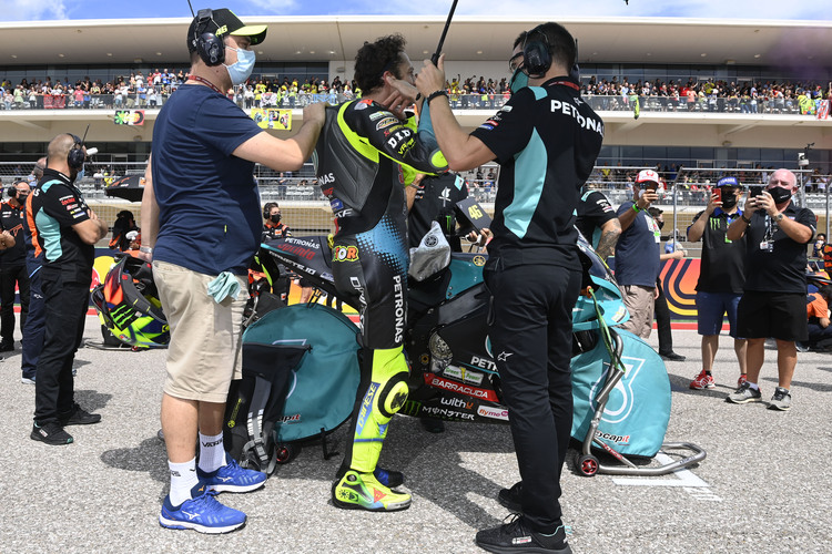 Valentino Rossi steht nur noch drei Mal in der MotoGP-Startaufstellung